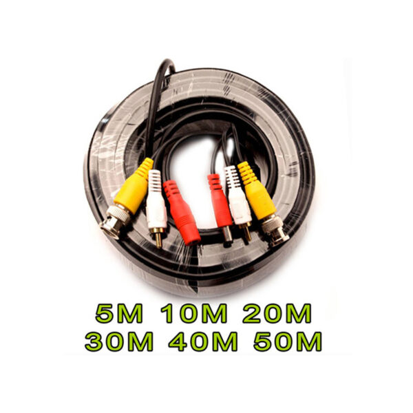 10m HD BNC and Power Ready Made CCTV Cable