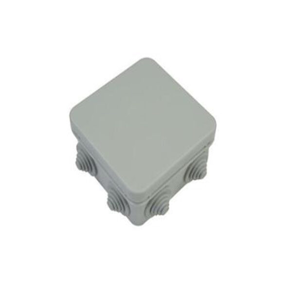 85x85mm IP55 Outdoor Junction Box for CCTV White