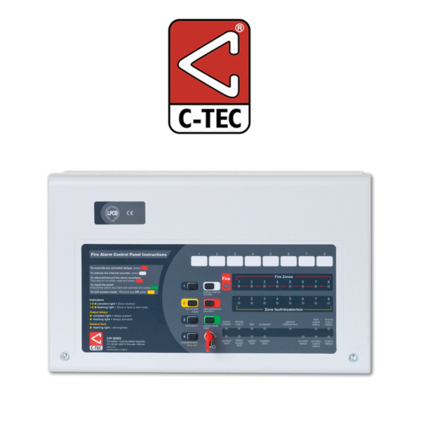 CFP Economy 4 Zone Conventional Fire Alarm Panel CFP704E-4