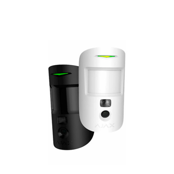 Ajax MotionCam White Wireless PIR with Visual Alarm Verification Camera