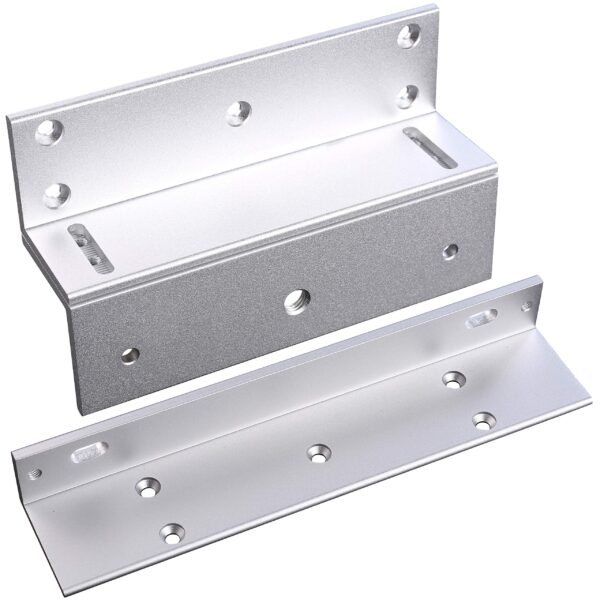 ZL L-Bracket Mounting Accessory for 180KG Maglock MG-180 Door Frame Installation