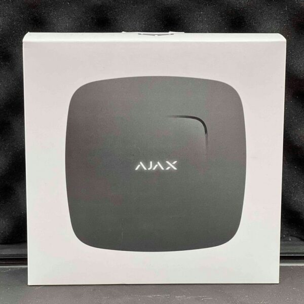Ajax FireProtect Black Wireless Smoke Heat Detector with Built-In Sounder