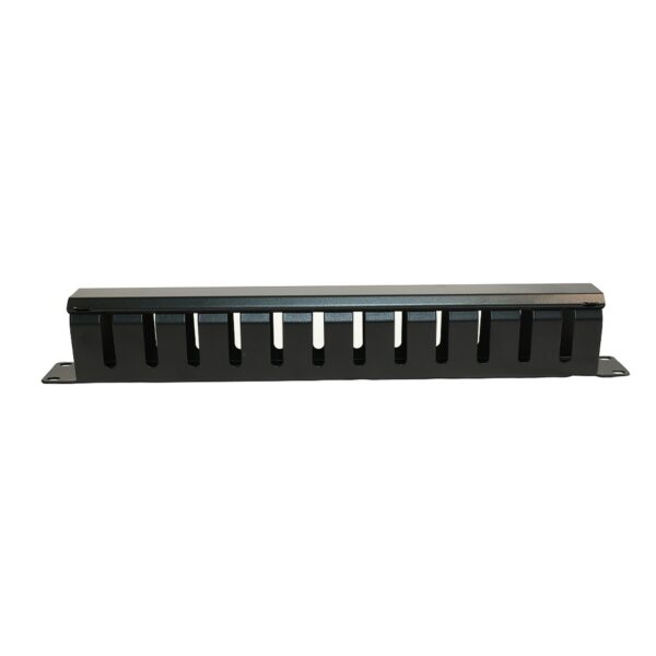 1U Metal Box Cable Management for 19 Inch Rack Cabinet Enclosed