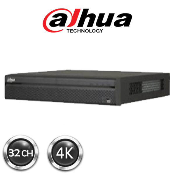 Dahua 32 Channel 4K NVR 16 PoE Ports H.265 Pro NVR5232