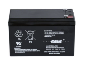 Casil UC1270 12V 7AH Sealed Lead Acid Battery for Alarm Panels and Access Control