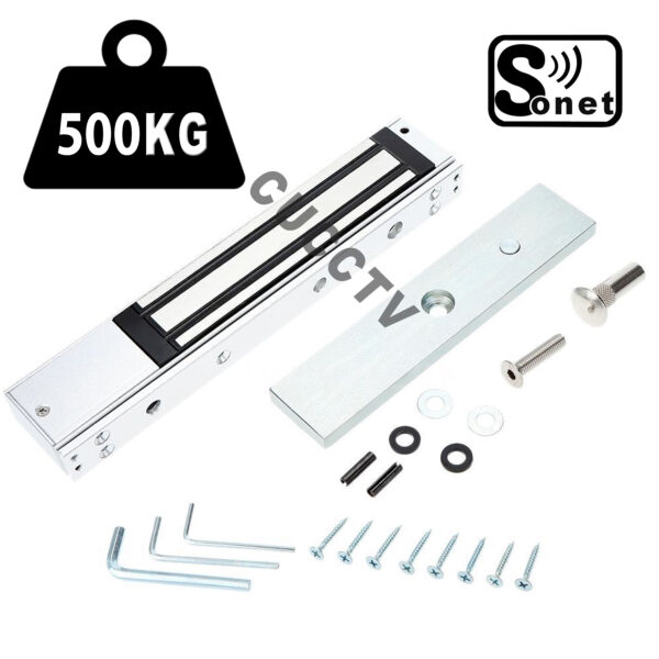 STP 500kg Failsafe Electric Magnetic Lock Single Door 12/24V with LED