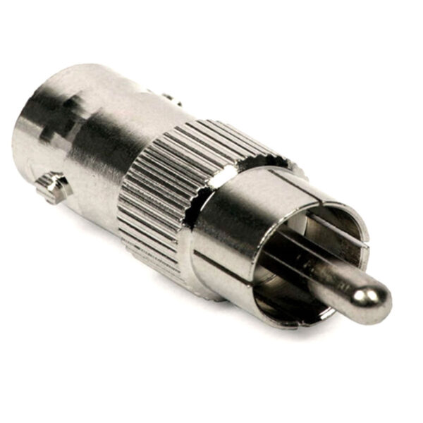 BNC Male to Phono Female RCA Adaptor Connector for CCTV