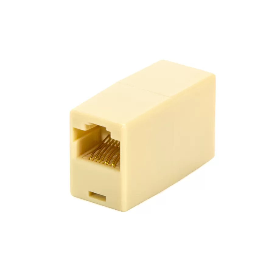RJ45 Coupler Inline Connector Join Two Ethernet Cat5e Cat6 Cables