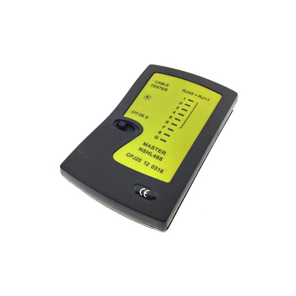 RJ45 Network Cable Tester for Cat5e Cat6 and RJ11 LAN Cables