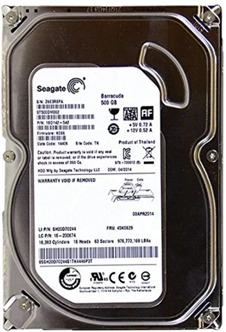500GB Refurbished Hard Drive for CCTV and General Use