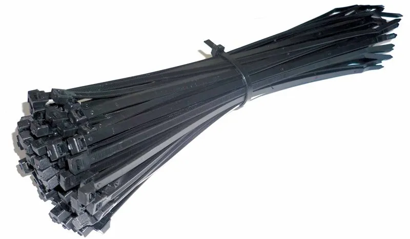 Black Cable Ties 300mm x 6mm Pack