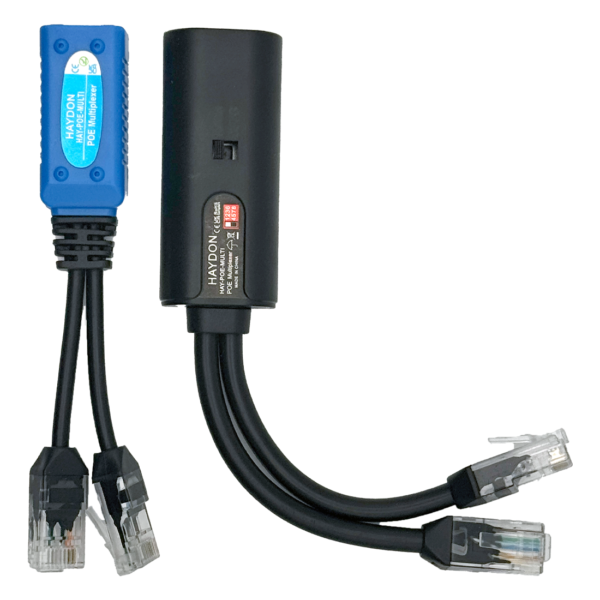 Haydon PoE Splitter Two IP Cameras on One Cat5 6 Cable Pack of 2