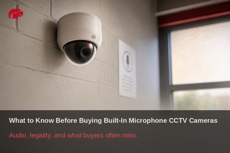What to Know Before Buying Built-In Microphone CCTV Cameras